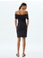 Madonna Yaka Kalem Elbise Mini Boy Slim Fit 4
