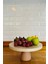 Justwood Mdf Tabaklı Kayın Top Ayaklı Lucca Yuvarlak Pasta Sunum Servis Tabağı 1