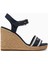 Mono Webbing Wedge Espadrilles Topuklu Sandalet 1