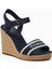 Mono Webbing Wedge Espadrilles Topuklu Sandalet 2