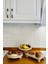 Justwood Mdf Tabak Kayın Ayaklı 3 Lü Sunum Seti 1