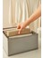 2'li 6 Bölmeli Gri Çekmece İçi Dolap Çamaşır Düzenleyici Katlanır Saklama Kutusu Organizer Set 3