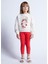 Kız Çocuk Sweatshirt-Bej 2