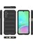 Galaxy A15 Kılıf Esnek Tpu Oyuklu Arka Yüzey Tasarımlı Etnik Silikon Kapak Siyah 4