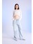 Regular Fit Bisiklet Yaka Kroşe Ajurlu Delikli Crop Triko Kazak T4513AZ24AU 2