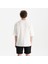 Erkek Beyaz Oversize Bisiklet Yaka Organik Pamuk T-Shirt 4