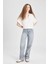 90's Wide Leg Yüksek Bel Geniş Paça Uzun Jean Pantolon B5008AX24SM 2