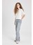 90's Wide Leg Yüksek Bel Geniş Paça Uzun Jean Pantolon B5008AX24SM 3