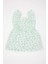 Kız Bebek Çiçekli Kısa Kollu Poplin Elbise C7244A524SM 1