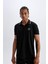 DeFactoFit Standart Fit Baskılı Kısa Kollu Sporcu Ağır Kumaş Polo Tişört C1749AX24SM 4