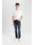 Pedro Slim Fit Dar Kalıp Normal Bel Dar Paça Jean Pantolon C5682AX24SM 4