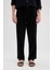 Yazlık Viskon Jogger Pantolon Regular Fit Normal Kesim Keten Karışımlı Düz Paça Cepli B4867AX24SP 3