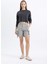Coool Loose Fit Yıkamalı Soluk Efektli Uzun Kollu Tişört C4398AX24SP 2
