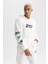 Fit NBA Boston Celtics Standart Fit Kapüşonlu Sweatshirt A7262AX23AU 4