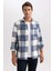 Regular Fit Oduncu Uzun Kollu Gömlek Y1702AZ23AU 3