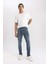 Pedro Slim Fit Dar Kalıp Normal Bel Dar Paça Jean Pantolon B3622AX24SP 3