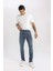 Pedro Slim Fit Dar Kalıp Normal Bel Dar Paça Jean Pantolon B3622AX24SP 4