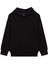 E Çocuk Knd-250002 Basic Kapüşonlu 3 Iplik Kışlık Okul Sweatshirt 2