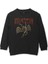 LED Zeppelin Falling Angel Rock Music Baskılı Çocuk Sweatshirt Siyah Sweat 1