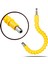 Akrobat Bits Uzatma 30CM Flexible Esnek Katlanır Bükülür Spiral Tornavida Vidalama Matkap Ucu 1