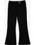 Ispanyol Paça Pantolon Slim Fit Metal Toka Detaylı Viskon Karışımlı 1