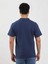 Lacivert Erkek Slim Fit Desenli Polo Yaka Tshirt - 105289 5