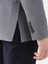 Gri Erkek Slim Fit Desenli Mono Yaka Ceket 6