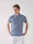 Lacivert Erkek Slim Fit Polo Yaka Tshirt 2