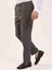 Kahve Melanj Erkek Slim Fit Pantolon 2