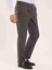 Kahve Melanj Erkek Slim Fit Pantolon 4