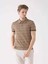 Kahve Erkek Slim Fit Polo Yaka Tshirt 3