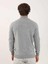 Gri Melanj Erkek Slim Fit Yarım Balıkçı Yaka Triko 4