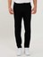 Siyah Erkek Slim Fit Petek Desenli Casual Pantolon - 103220 1