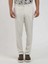 Bej Erkek Slim Fit Düz Pileli Pantolon - 104463 1