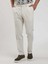 Bej Erkek Slim Fit Düz Pileli Pantolon - 104463 2