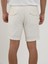 Ekru Erkek Slim Fit Çizgili Casual Short - 104661 4