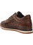 E-166 Kahve Deri Erkek Günlük Ayakkabı 4
