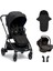 Mamas & Papas Mamas Papas Strada Cosmo Travel Sistem Bebek Arabası Black Diamond - Grey 1