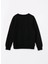 Knd-250001 Basic Bisiklet Yaka 3 Iplik Kışlık Okul Sweatshirt 4