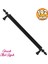 Ovacık (192 mm - 19.2 cm) Mat Siyah Metal Mobilya Mutfak Çekmece Dolap Kapak Kulpu Kulbu Kulpları 1