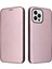 IPhone 14 Için Kılıf Artı Deri Folio Flip Case Manyetik Karbon Fiber (Yurt Dışından) 1