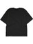Never Mind Yazılı Tasarım Baskılı Oversize Unisex Siyah T-Shirt 2