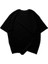 Retro Tırmanışı Tasarım Baskılı Oversize Unisex Siyah T-Shirt 3