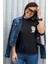 Never Mind Yazılı Heykel Kafa Tasarım Baskılı Oversize Unisex Siyah T-Shirt 2