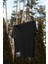 Wilderness Yazılı Sıra Dağlar Tasarım Baskılı Oversize Unisex Siyah T-Shirt 5