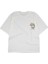 Never Mind Yazılı Heykel Kafa Tasarım Baskılı Oversize Unisex Beyaz T-Shirt 3
