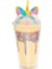 Çift Duvarlı Tumbler Pipetli Ice Cream Unicorn Pipetli Milkshake Bardağı 450 ml 1