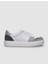 Deri Beyaz - Gri Erkek Sneaker 1