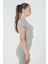 Esnek Yeşil Crop T-Shirt 3