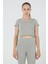 Esnek Yeşil Crop T-Shirt 4